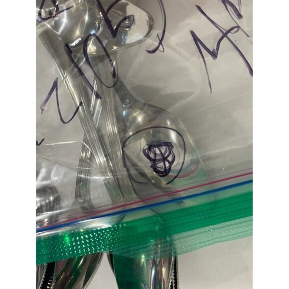 Set Of 8 Vintage Serrated edge citrus Oneida Stainless Steel Demitasse Spoons 4. - Picture 14 of 15